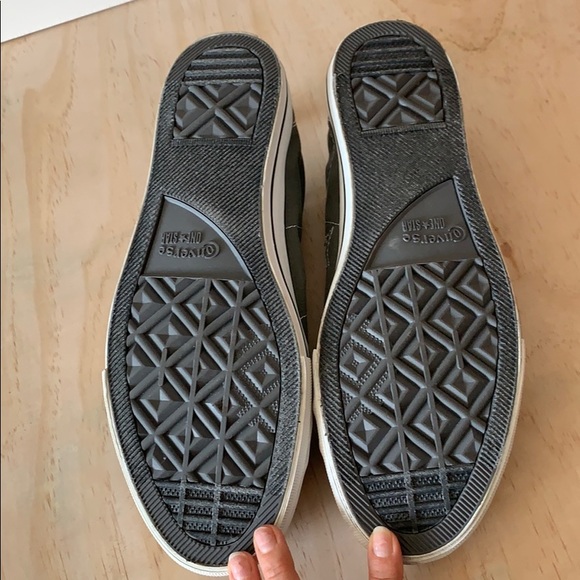 Grey and White Converse size 12 - Picture 4 of 7